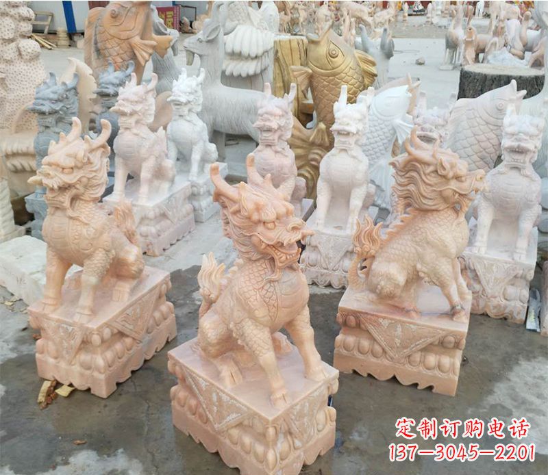 淄博麒麟雕塑传承文化之美