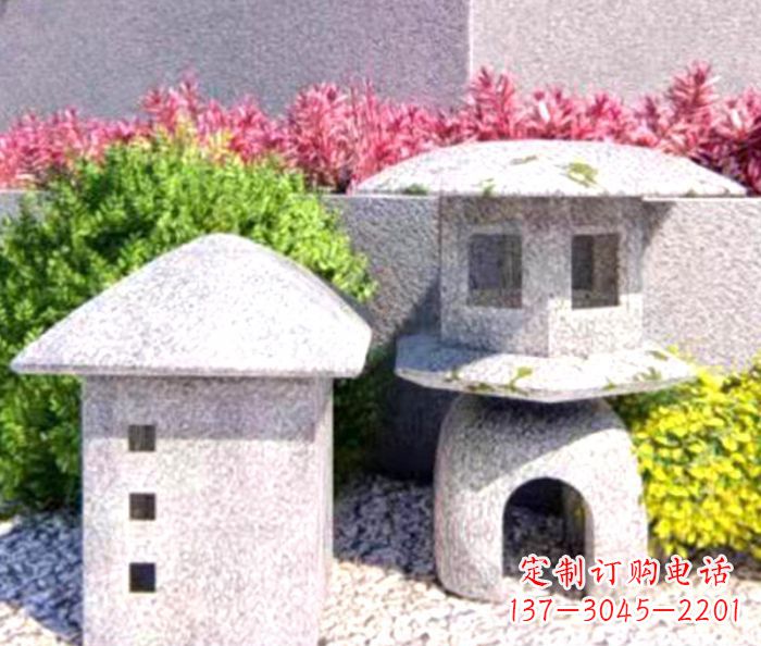 淄博草坪大理石石灯雕塑的传统文化