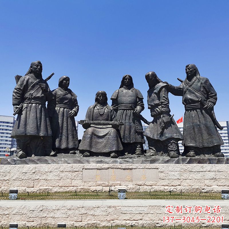 淄博草原母亲——传承爱的雕塑