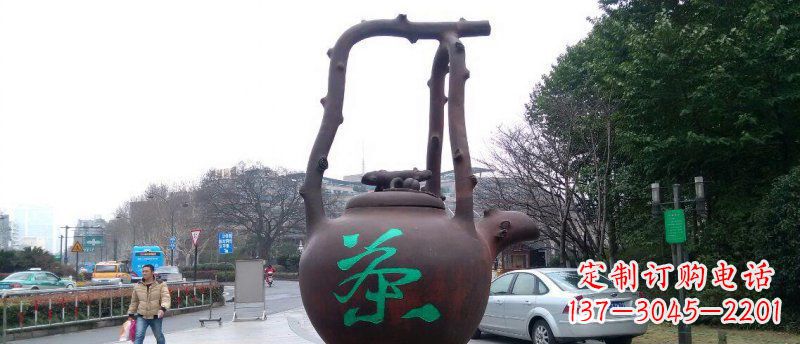 淄博茶壶雕塑——展现艺术精妙