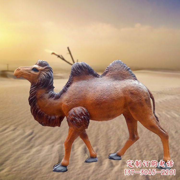 淄博仿古茶马古道骆驼雕塑的精美绝伦