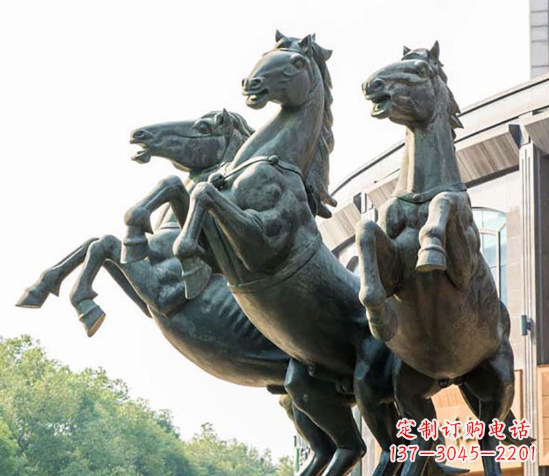 淄博马雕塑集传统文化与现代装置艺术于一身