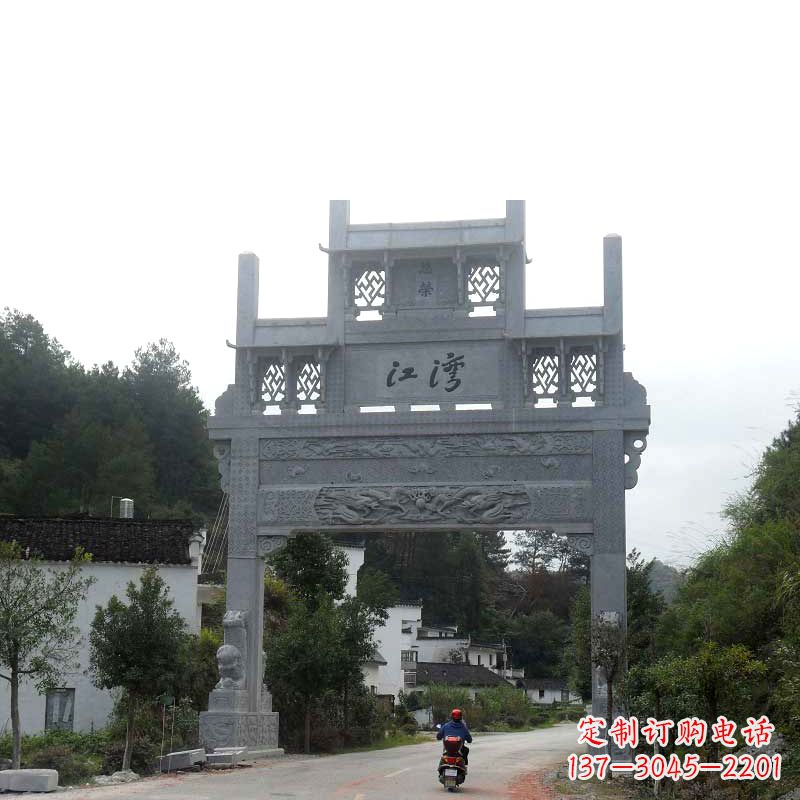 淄博精美石牌坊雕塑——传承中国古典文化