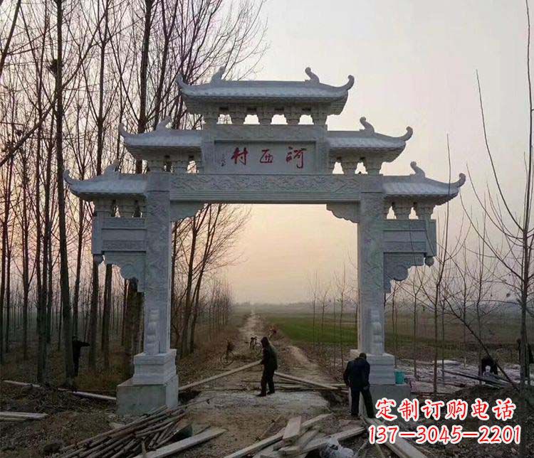 淄博牌坊雕塑——记忆中的美丽家乡
