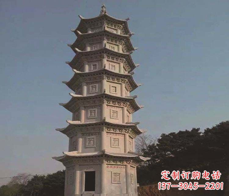 淄博宝塔雕塑大理石的艺术精品