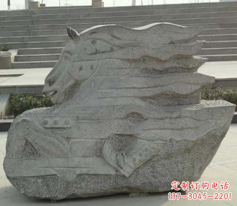 淄博大理石马雕百年传统的精美杰作