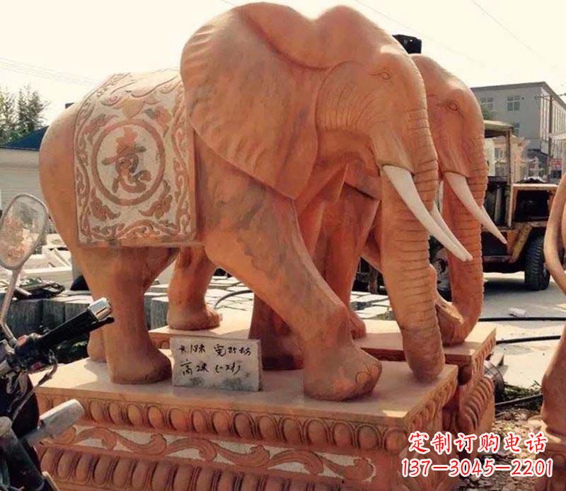 淄博大象雕塑 传承古典文化的艺术精品