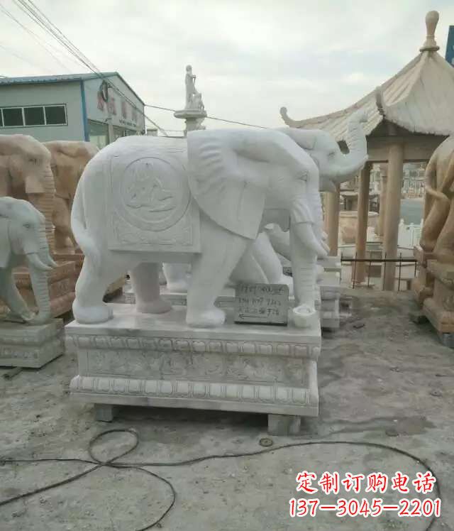 淄博大理石大象——雕塑之美