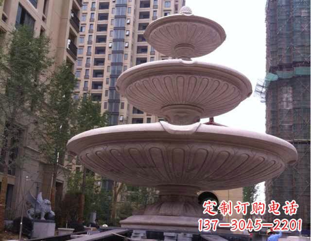 淄博大理石大型喷泉石雕宏伟精美的艺术之作