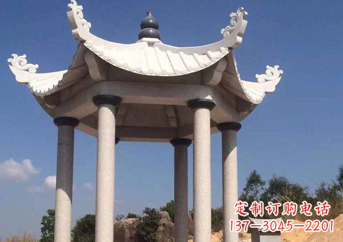 淄博大理石凉亭雕塑——传承古代工艺之精粹