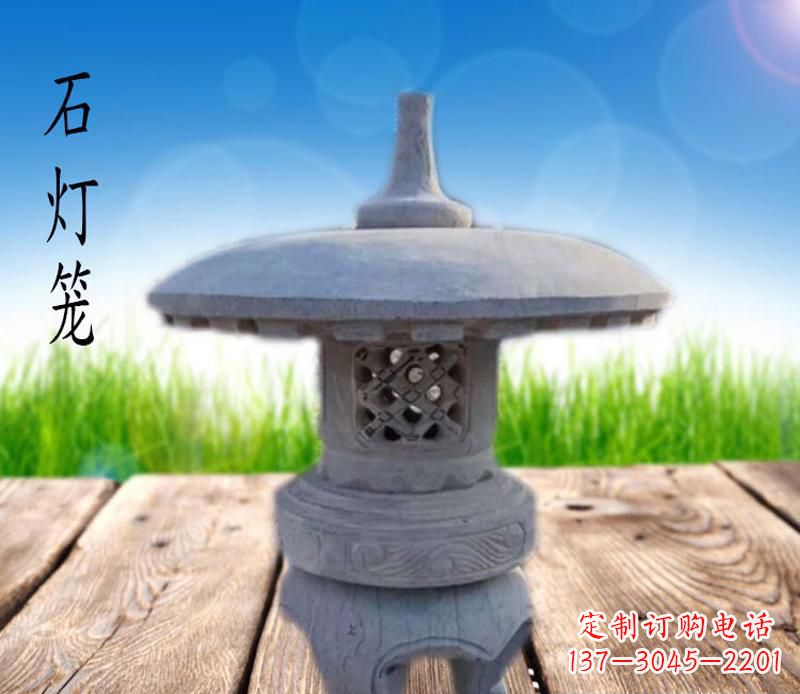 淄博大理石灯笼雕塑