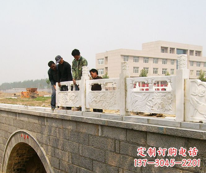 淄博大理石拱桥石雕栏板