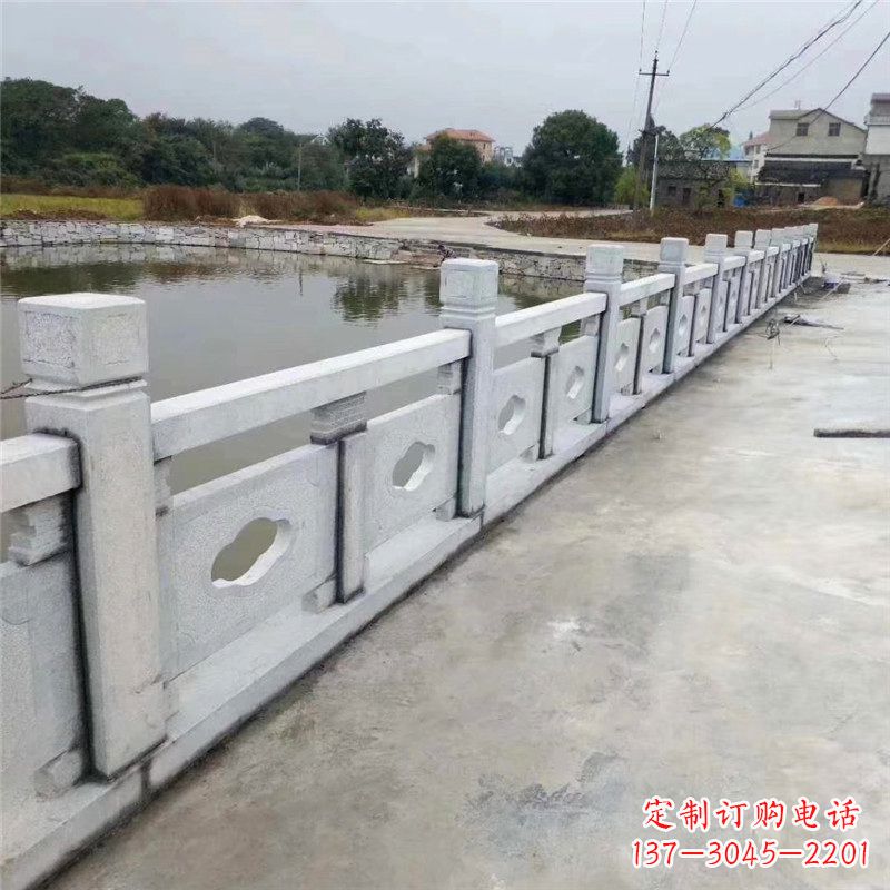 淄博大理石河道石栏杆雕塑