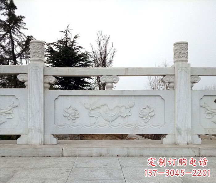 淄博大理石栏板雕塑