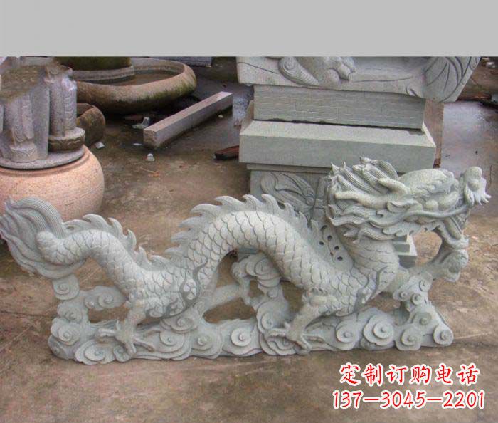 淄博大理石龙雕塑