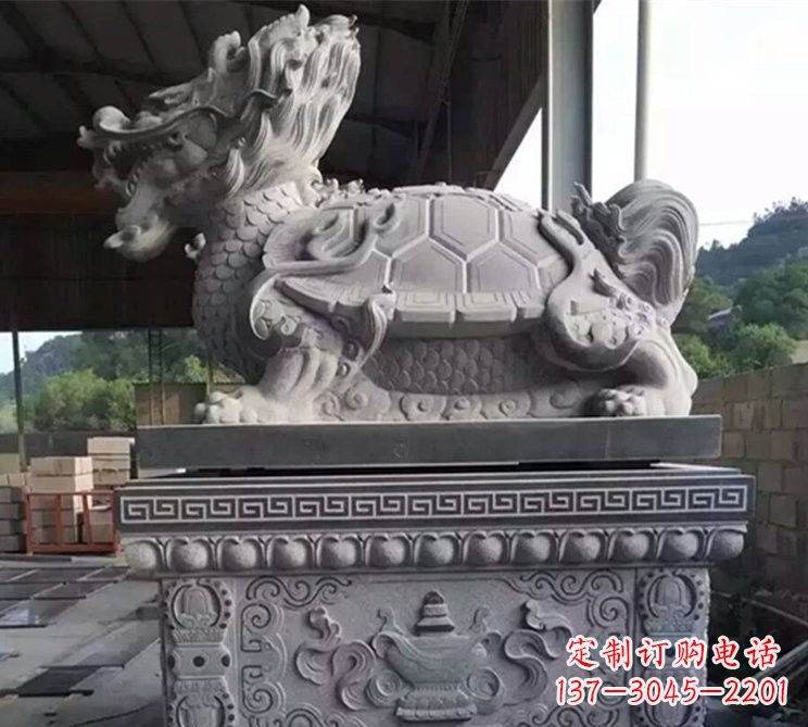 淄博中领雕塑 | 手工制作大理石龙雕塑