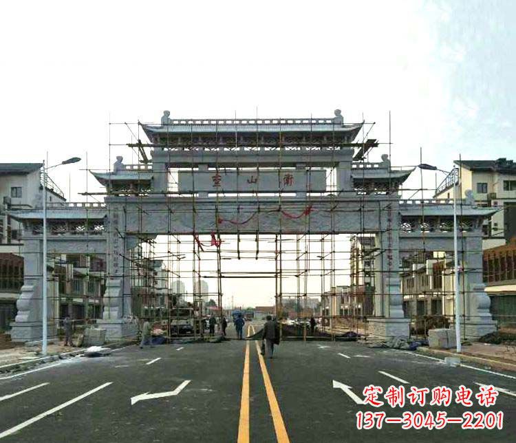 淄博牌坊石雕——精致细腻,展示正气
