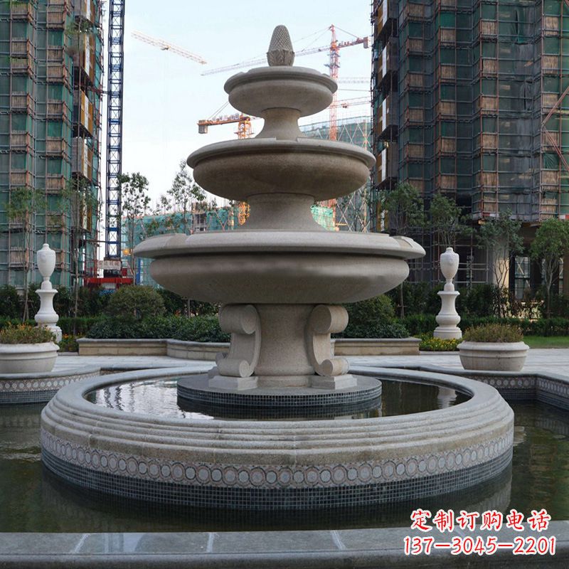 淄博东阳石雕喷泉水景