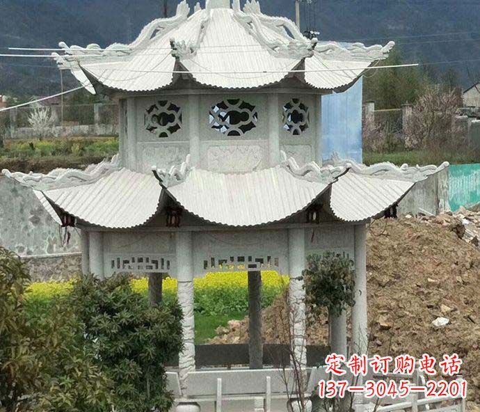 淄博古典凉亭石雕