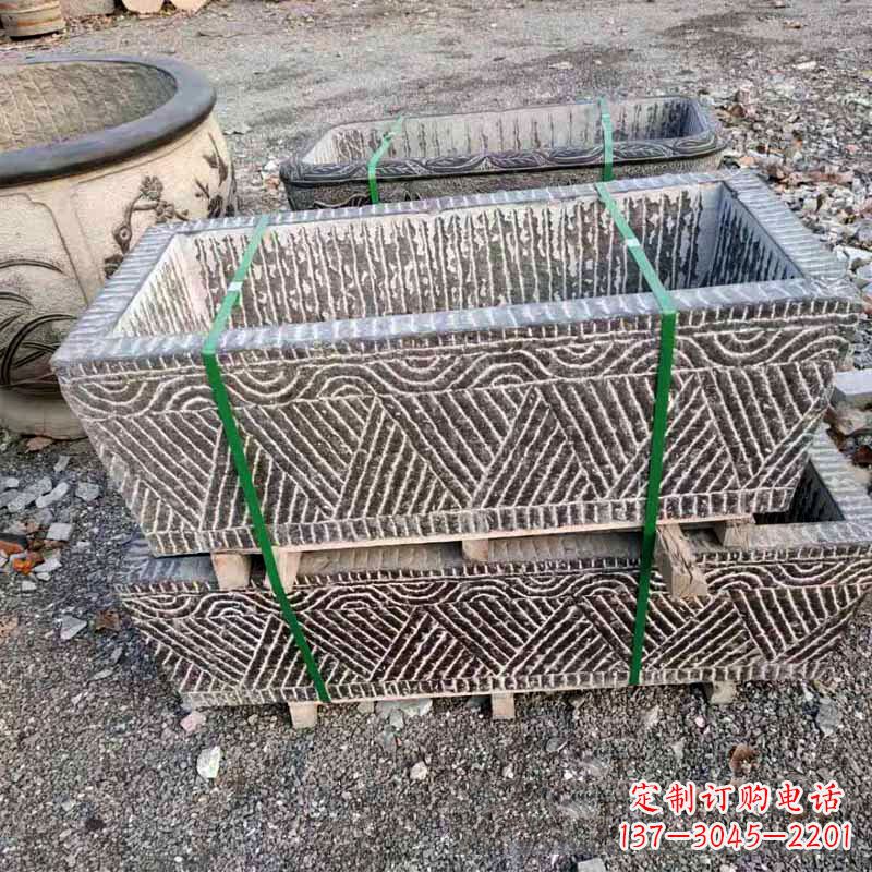 淄博石头石槽雕刻——无与伦比的艺术精品