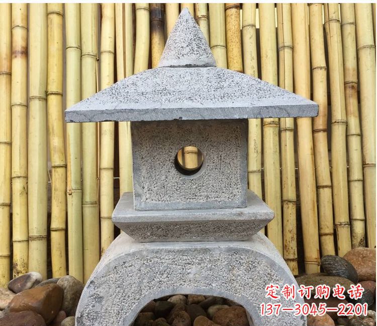 淄博古典灯笼石雕