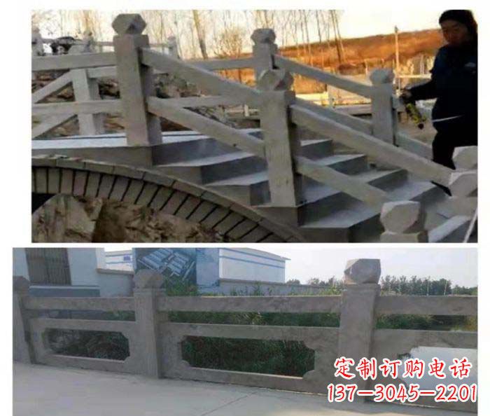 淄博精美仿古栏杆雕塑