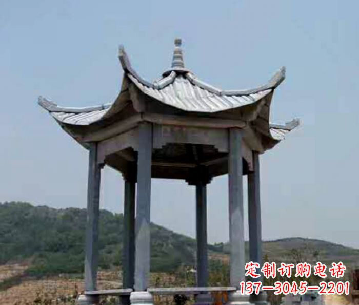 淄博仿古石雕凉亭
