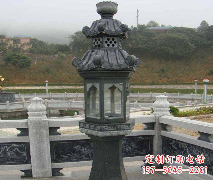 淄博仿古石灯公园景观石雕
