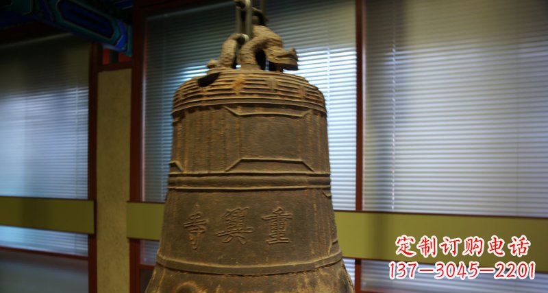 淄博仿古铜钟寺庙铜雕