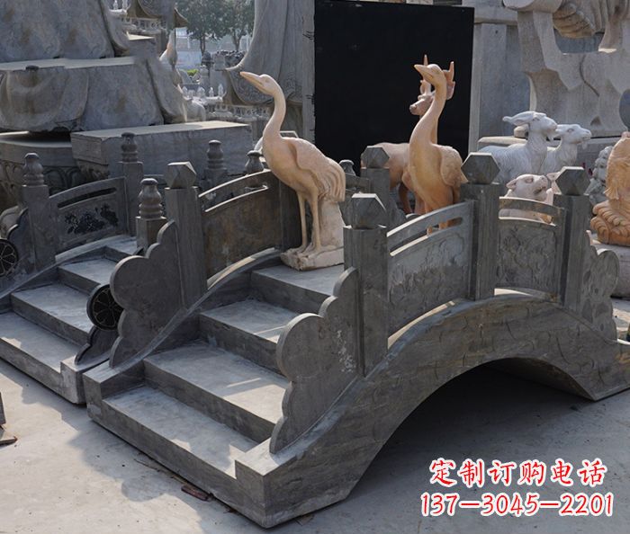 淄博仿古小型石拱桥_1