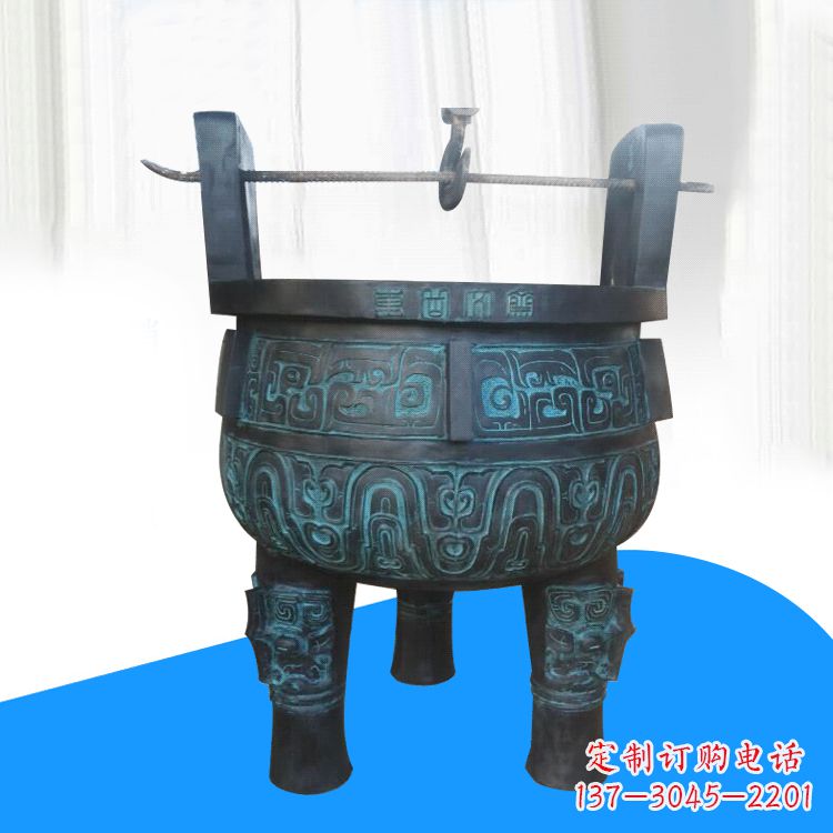 淄博仿古香炉雕塑