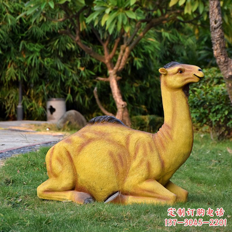 淄博艺术精美的骆驼雕塑