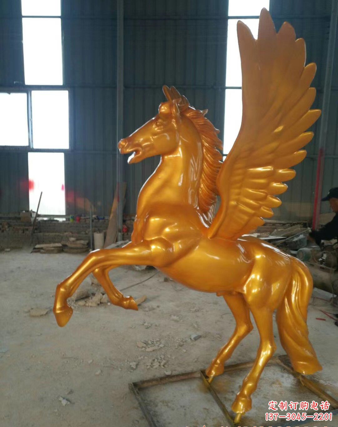 淄博飞马铜雕——精美的马雕塑