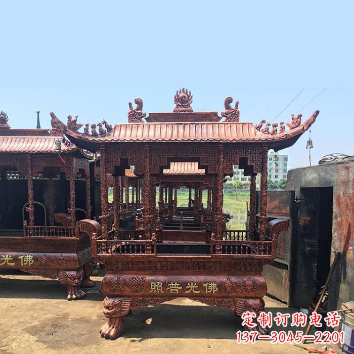 淄博佛光普照香炉雕塑