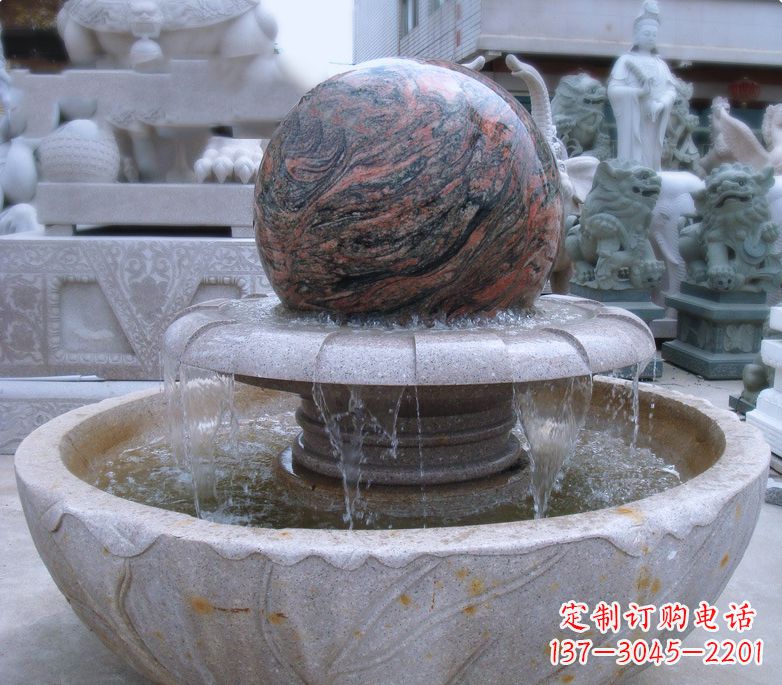 淄博时尚精致·水流喷泉雕塑