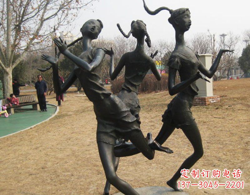 淄博令人称羡的花篮雕塑