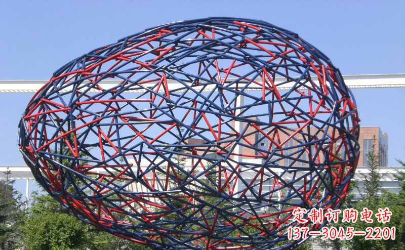 淄博不锈钢抽象恐龙雕塑