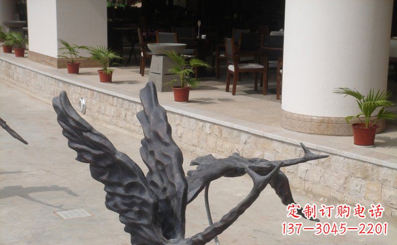 淄博中领雕塑精美大雁铜雕