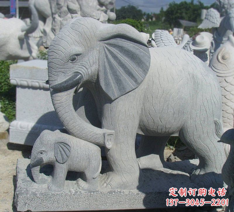 淄博雕塑艺术大象雕塑