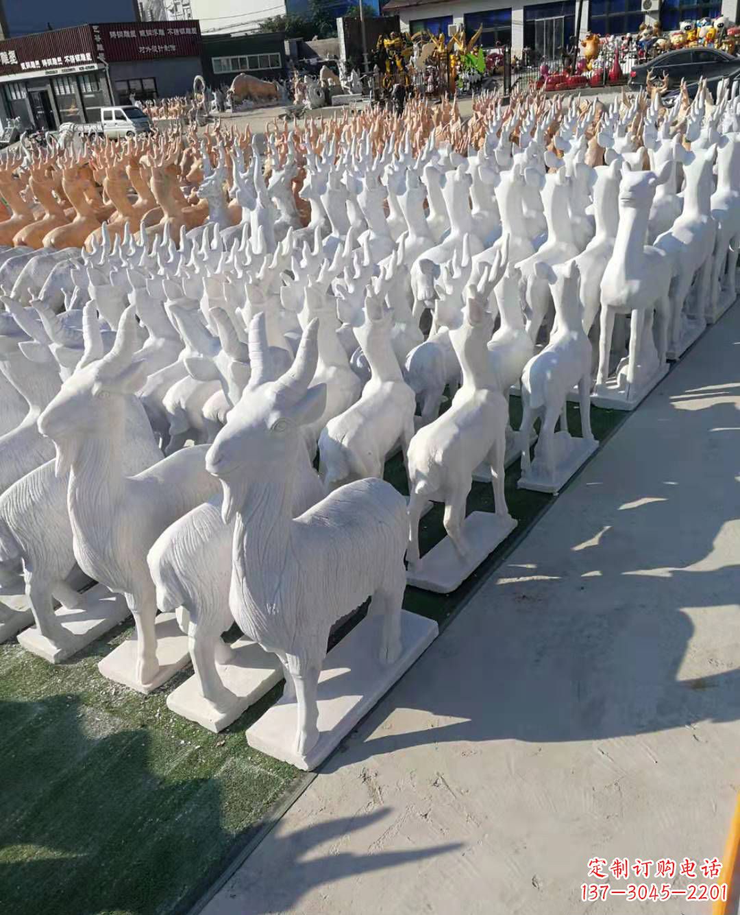 淄博大理石羊雕塑