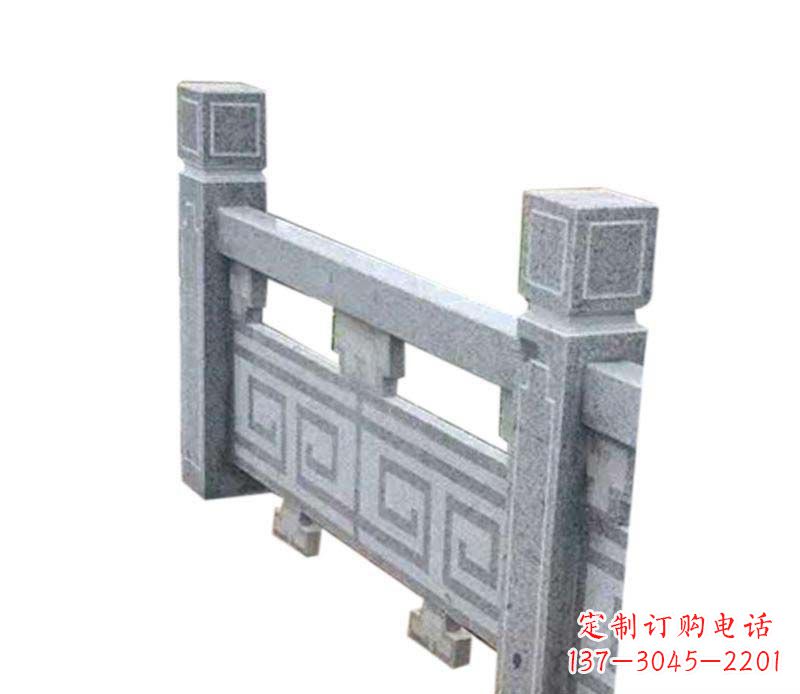 淄博精美大理石护城河栏板雕塑