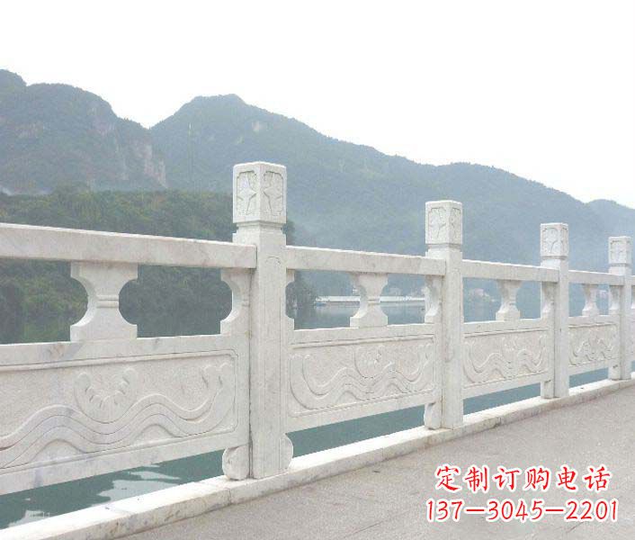 淄博高品质公园大理石栏板景观石雕