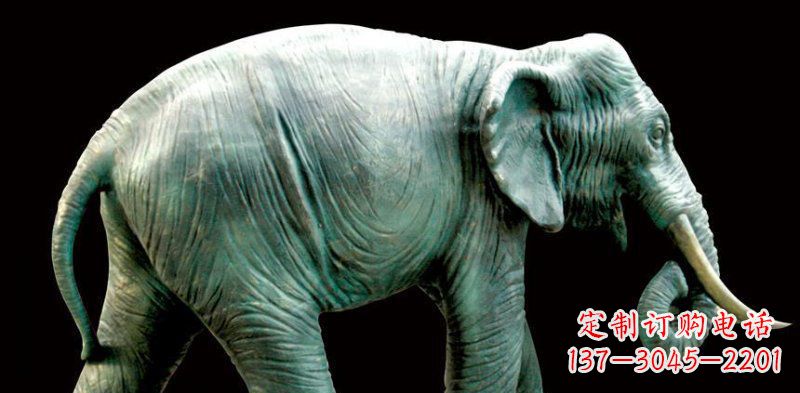 淄博铜雕大象——艺术精灵的完美融合