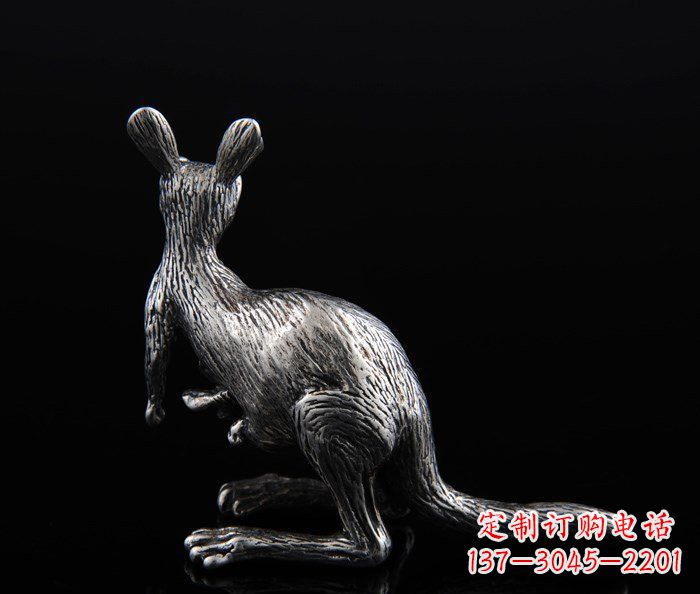 淄博精美的袋鼠铜雕