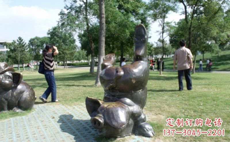 淄博产品名称中领雕塑铜质动物雕塑