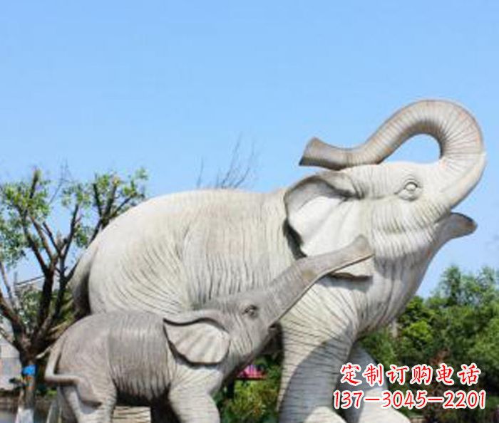 淄博流动的大理石动物雕塑