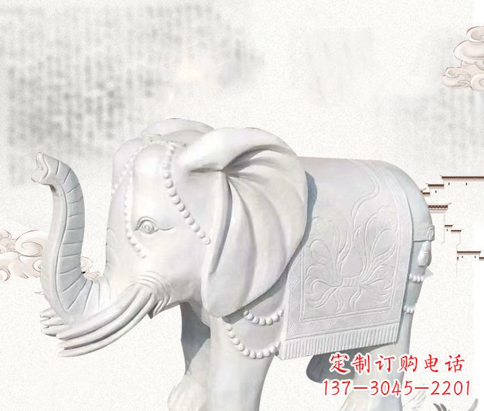 淄博大象雕塑——十分优雅的艺术品
