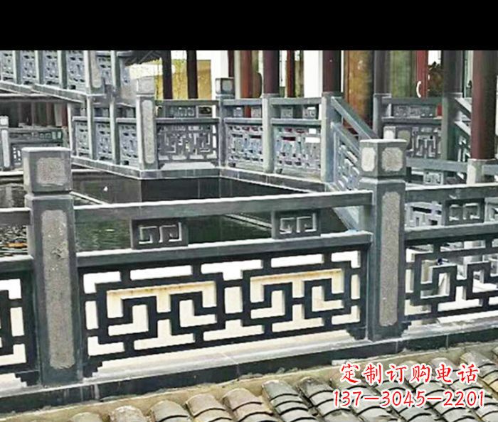 淄博公园仿古石栏板