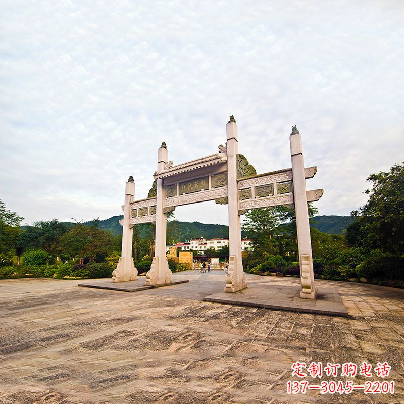 淄博精美石牌坊雕塑