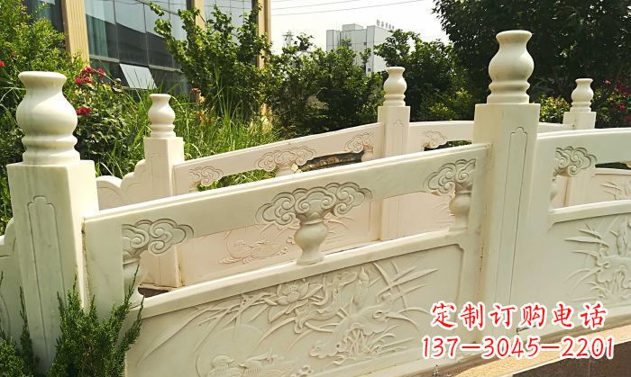 淄博公园汉白玉石拱桥 (3)